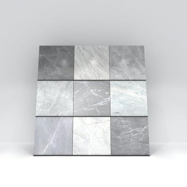 Soportes de exhibición para ferias comerciales de muestra de piedra para azulejos